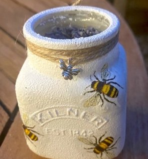 Mini Kilner small bee front